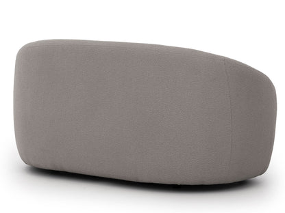 Bloom 2er Sofa - Modernes Bouclé-Sofa - Grau