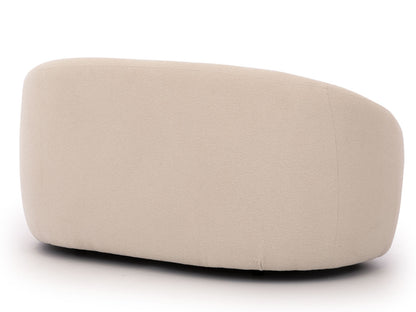 Bloom 2er Sofa - Modernes Bouclé-Sofa - Creme