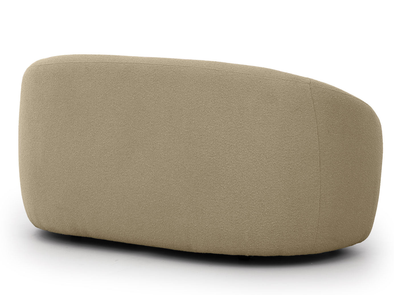 Bloom 2er Sofa - Modernes Bouclé-Sofa - Braun