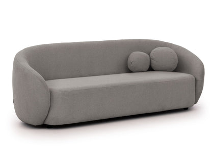 Bloom 3er Sofa - Modernes Bouclé-Sofa - Grau
