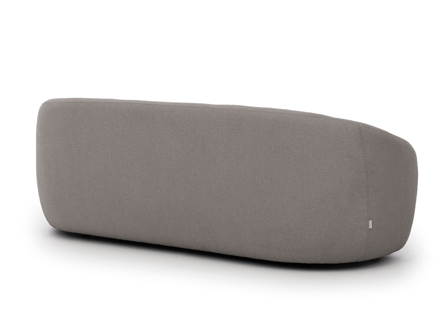 Bloom 3er Sofa - Modernes Bouclé-Sofa - Grau