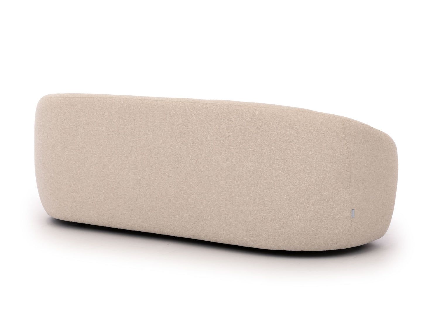 Bloom 3er Sofa - Modernes Bouclé-Sofa - Cream