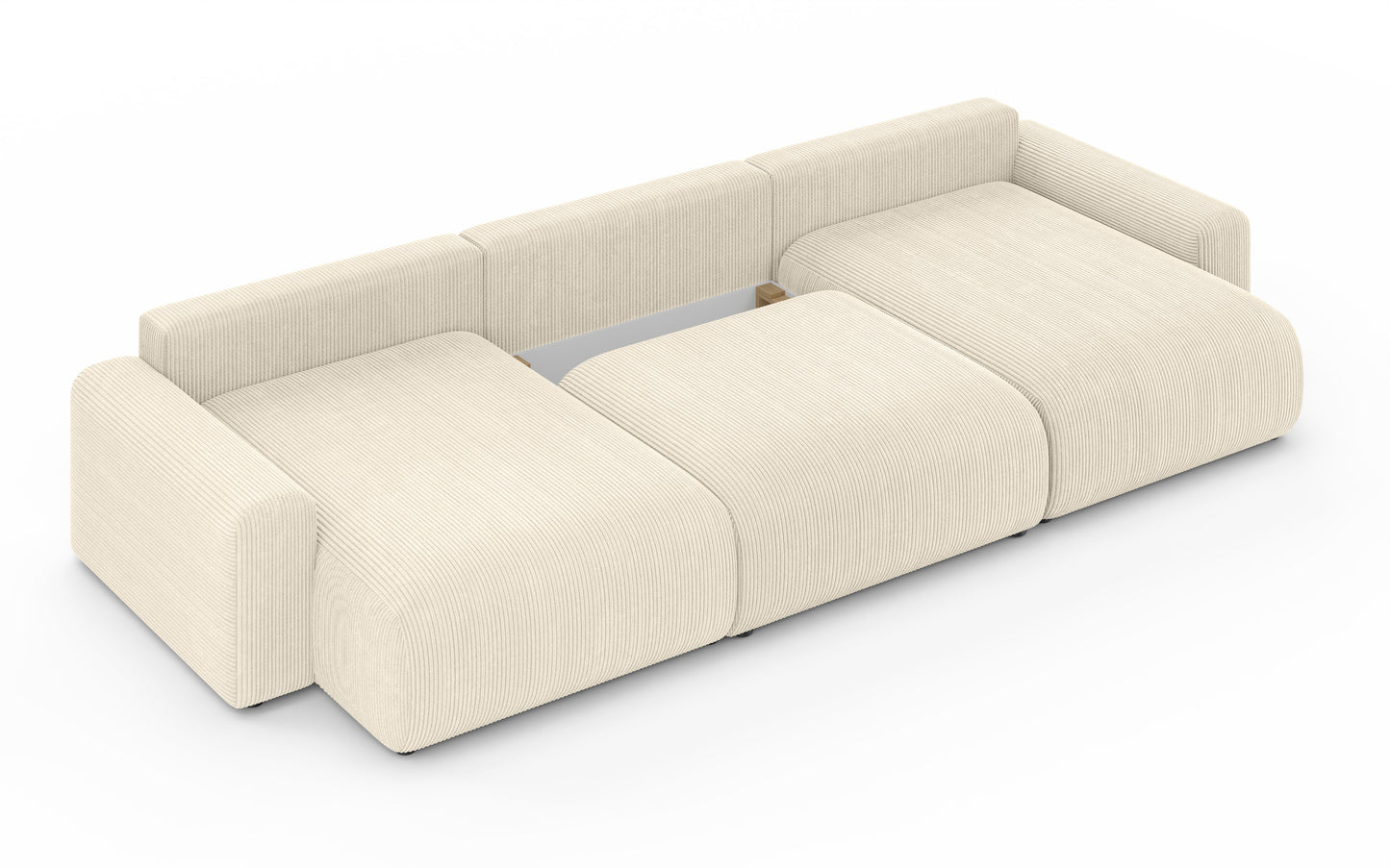 Sofa Luma U-Form - Raum für Entspannung, Stil für Ihr Zuhause - Beige