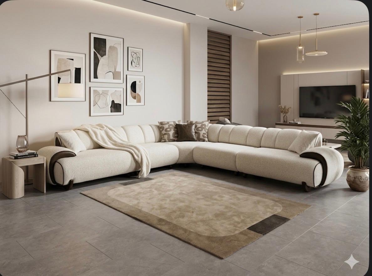 Ecksofa Siena - Beige