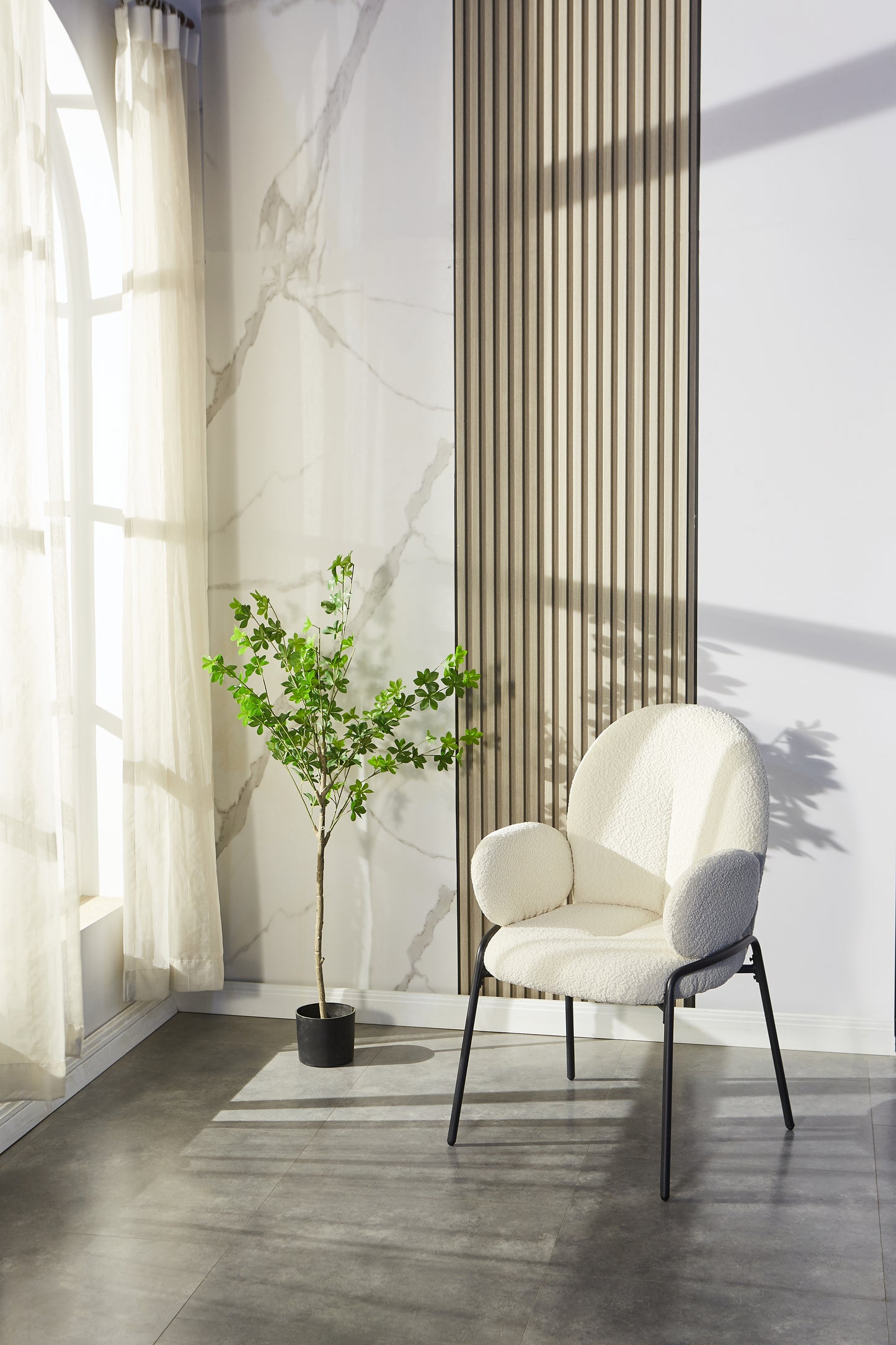 Stuhl LUNA - Beige