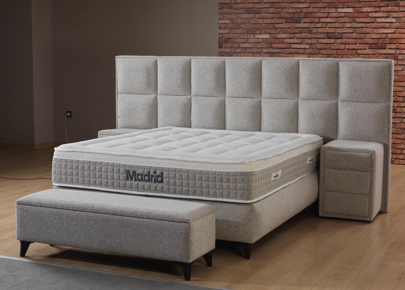 Boxspringbett Madrid inkl Madrid  Matratze (J)
