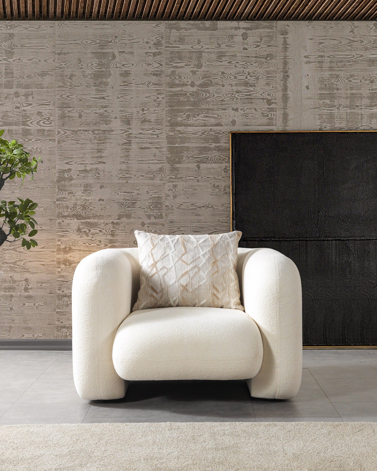 Sessel Luna - Creme