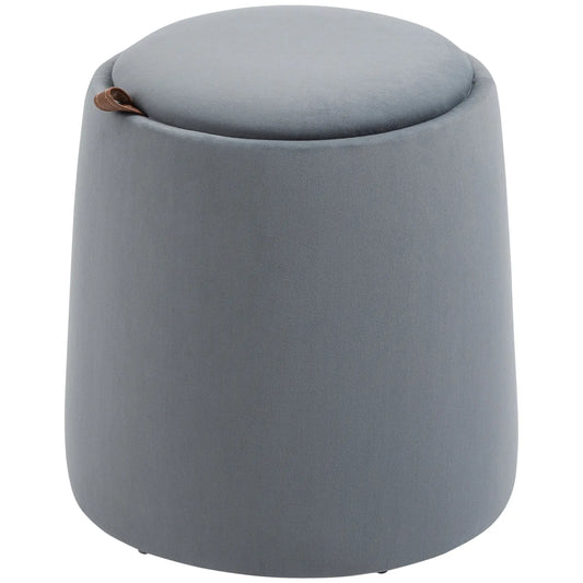 TwinFlip Storage Ottoman - Grau