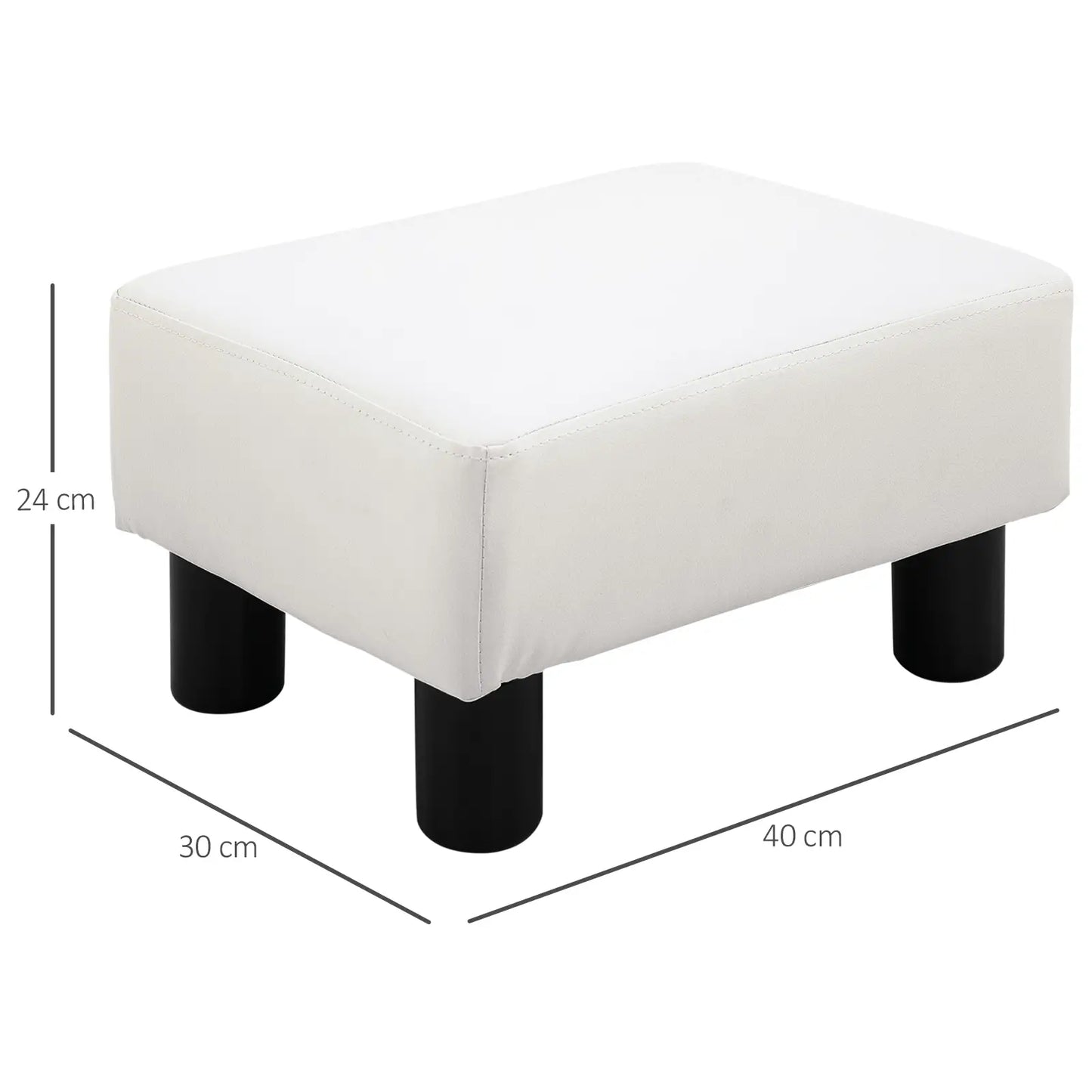 UrbanLoom Mini Bench - Weiß