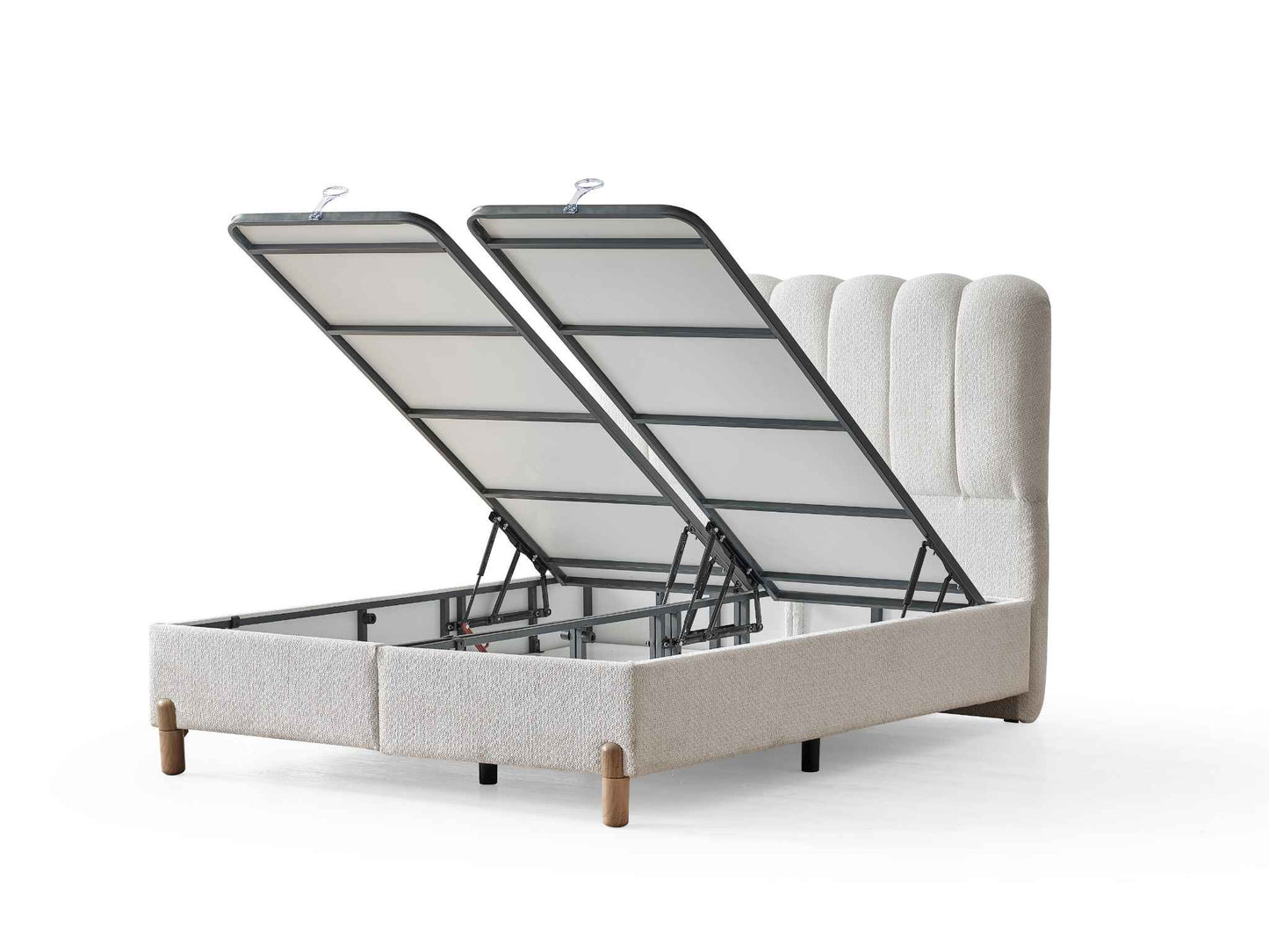 Boxspringbett Senna - Aufwachen in Leichtigkeit - Creme