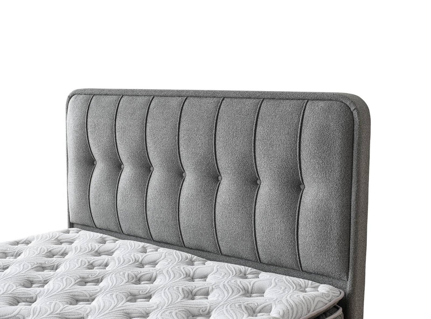 Boxspringbett Barcelona - Mehr Stil. Mehr Komfort. Mehr Barcelona - Grau