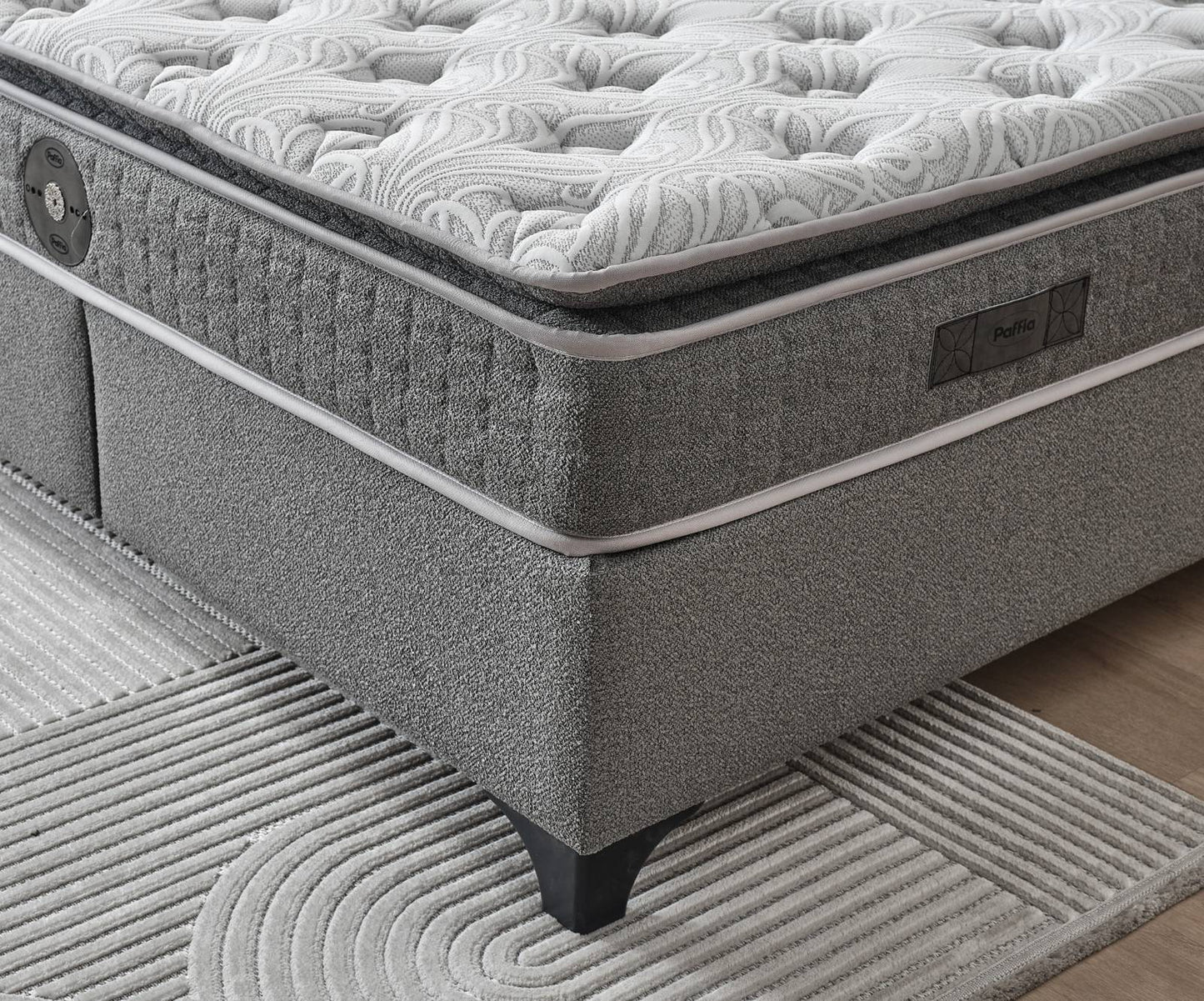 Boxspringbett Barcelona - Mehr Stil. Mehr Komfort. Mehr Barcelona - Grau