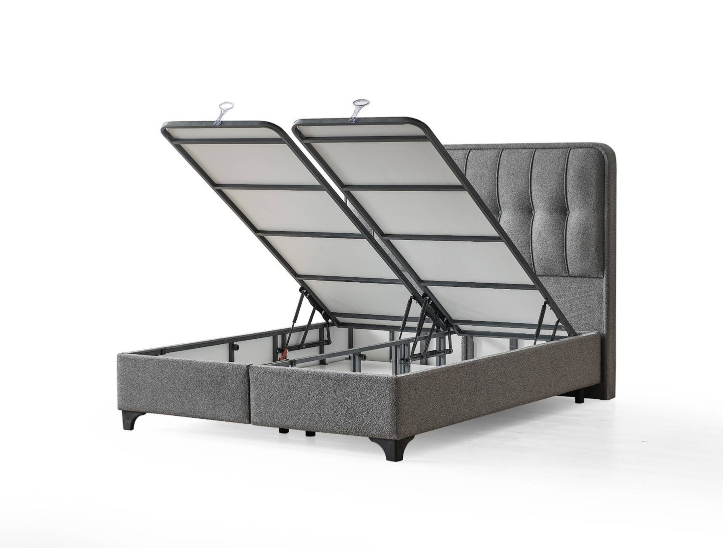 Boxspringbett Barcelona - Mehr Stil. Mehr Komfort. Mehr Barcelona - Grau
