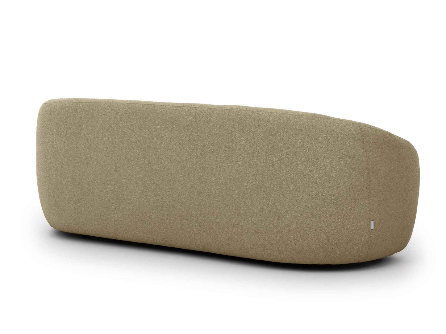 Bloom 3er Sofa - Modernes Bouclé-Sofa - Braun