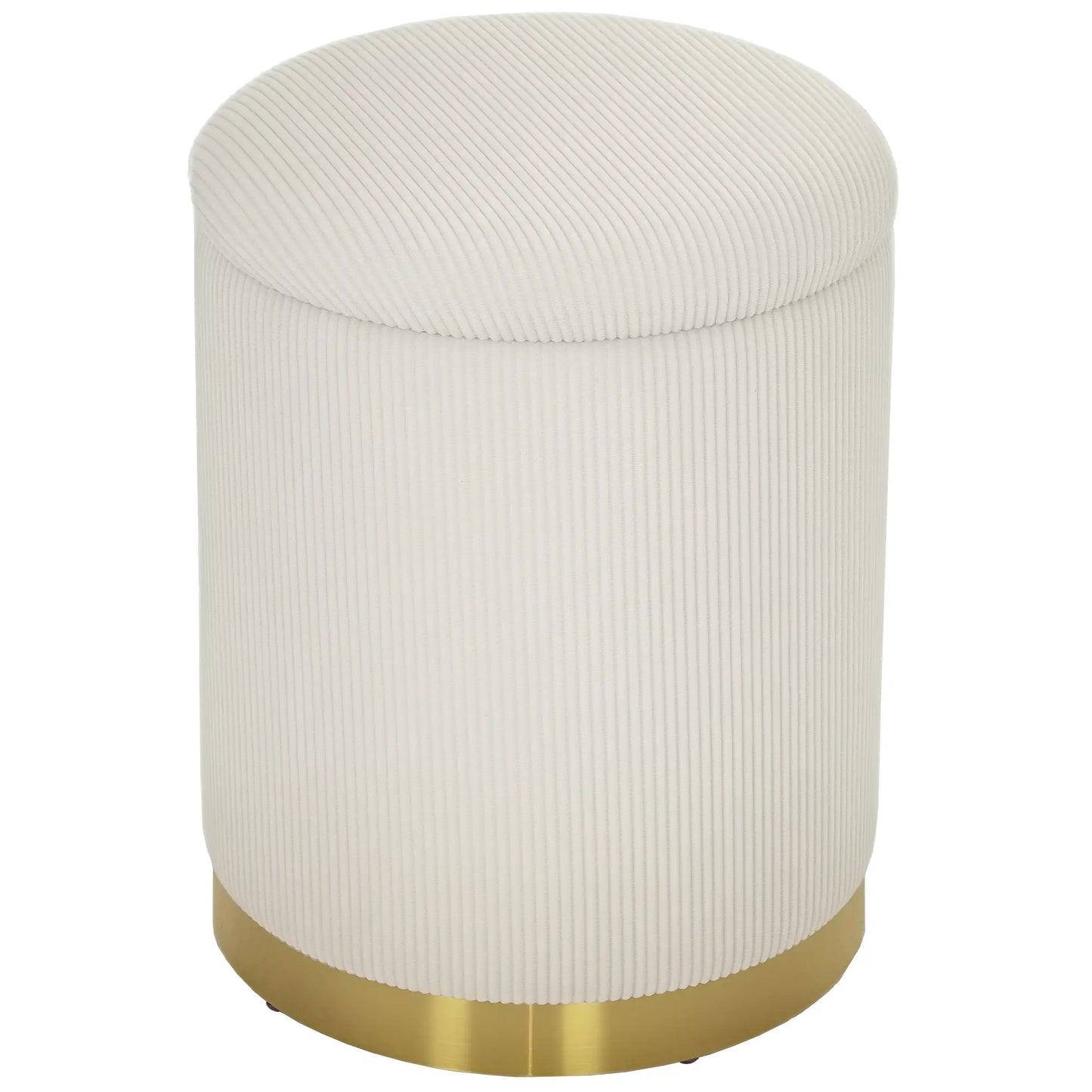 CordHalo Storage Ottoman - Cremeweiß