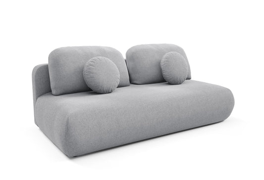 Sofa Tovo – Schlichtes Design, entspannter Komfort - Hellgrau