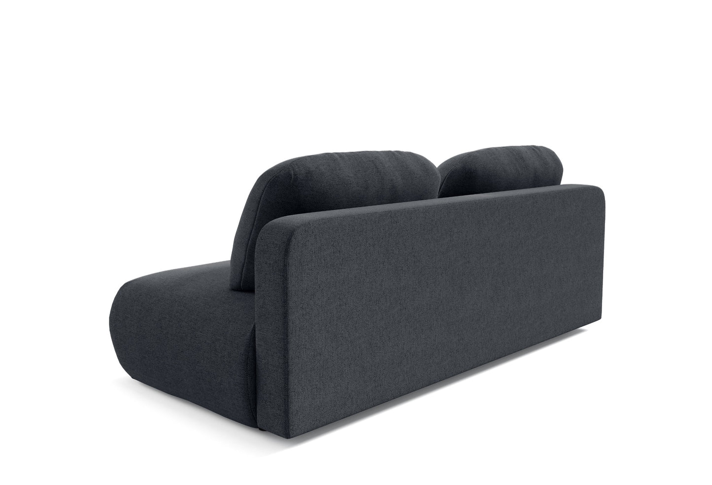 Sofa Tovo – Schlichtes Design, entspannter Komfort - Dunkelgrau
