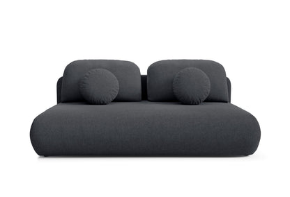 Sofa Tovo – Schlichtes Design, entspannter Komfort - Dunkelgrau