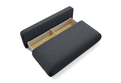 Sofa Tovo – Schlichtes Design, entspannter Komfort - Dunkelgrau