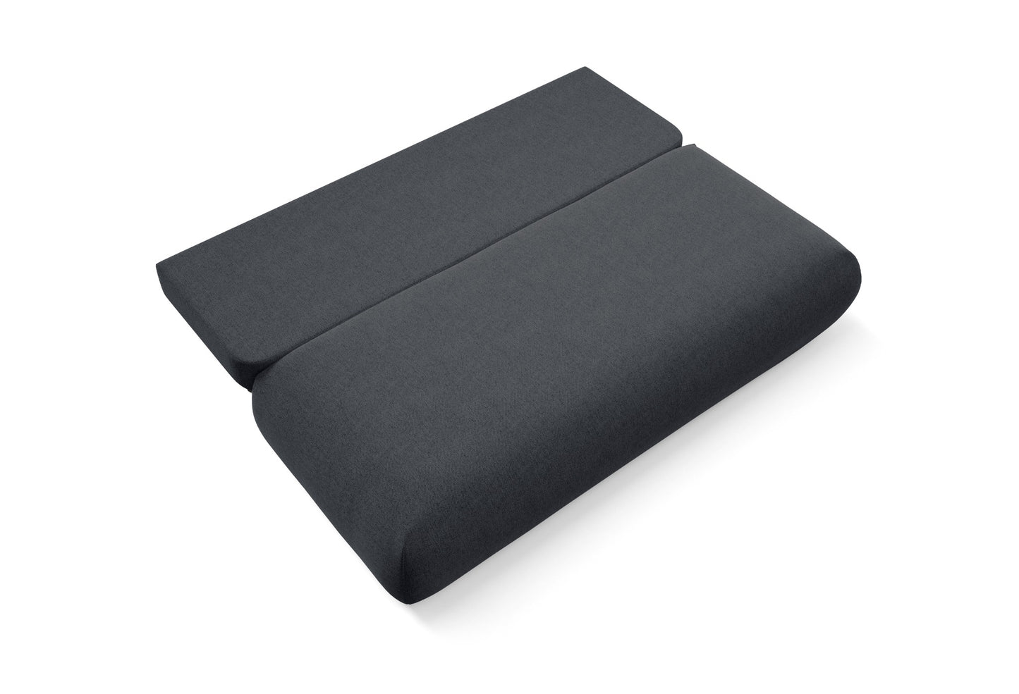 Sofa Tovo – Schlichtes Design, entspannter Komfort - Dunkelgrau