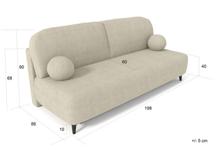 Sofa Rio – Zeitloses Design. Komfort, der sich entfaltet - Beige